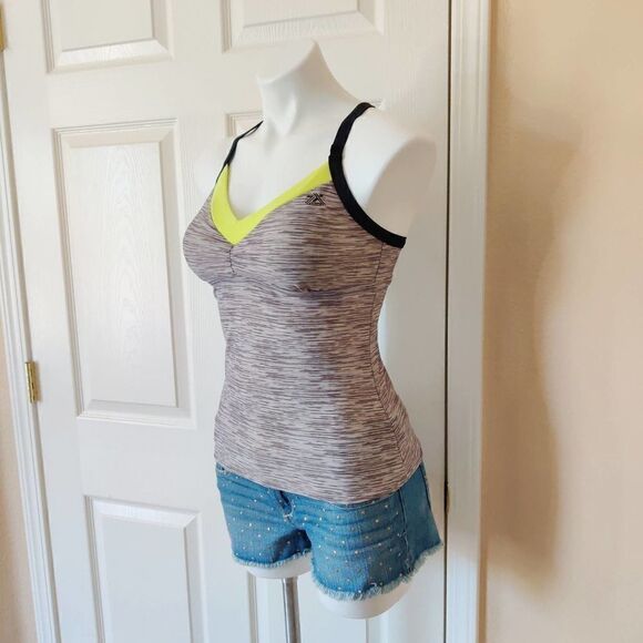 ZeroXposur space-dyed racerback tankini top sz 6 - Picture 7 of 15